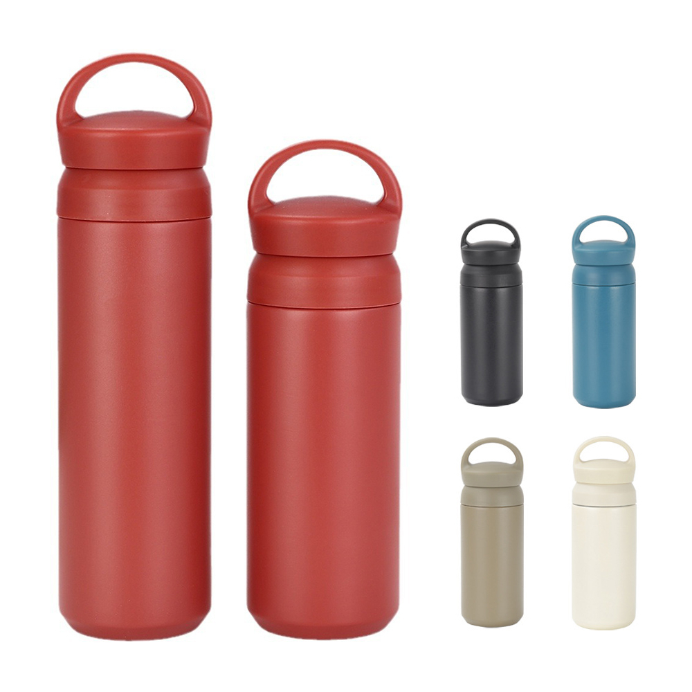 Handheld thermos cup 