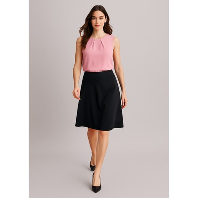 Womens Siena Bandless Flared Skirt 